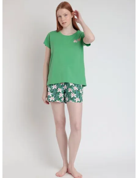 Pijama Sra Verano M/C Flowers In The Sun