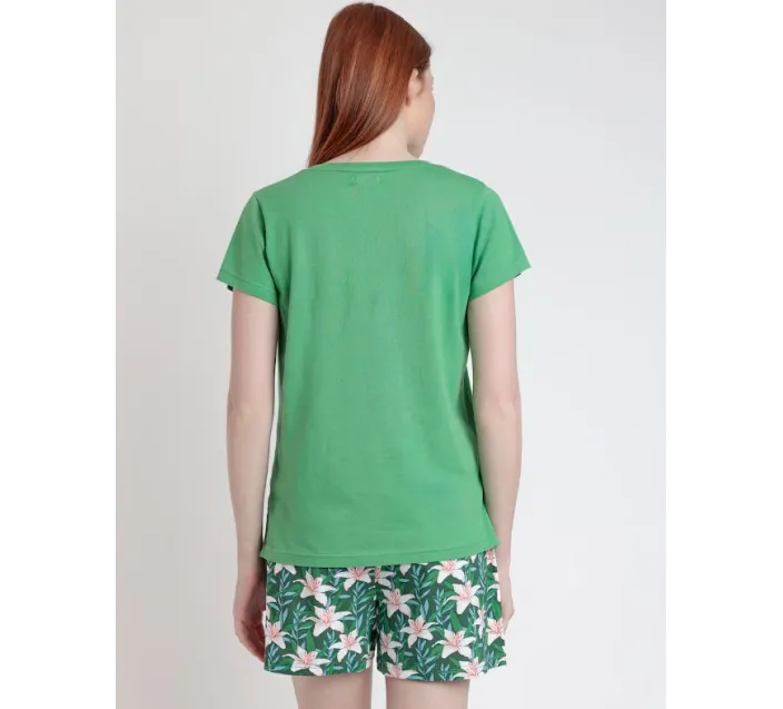 Pijama Sra Verano M/C Flowers In The Sun