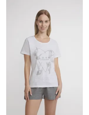 Pijama Sra M/C Language