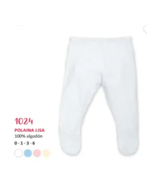 Polaina Bebe Algodon Lisa