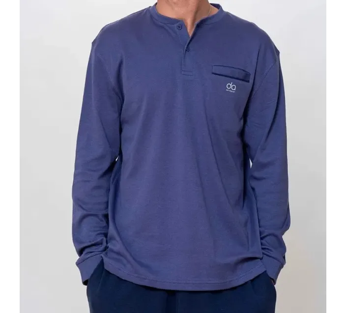 Pijama Cro M/L Interlock Don Algodon