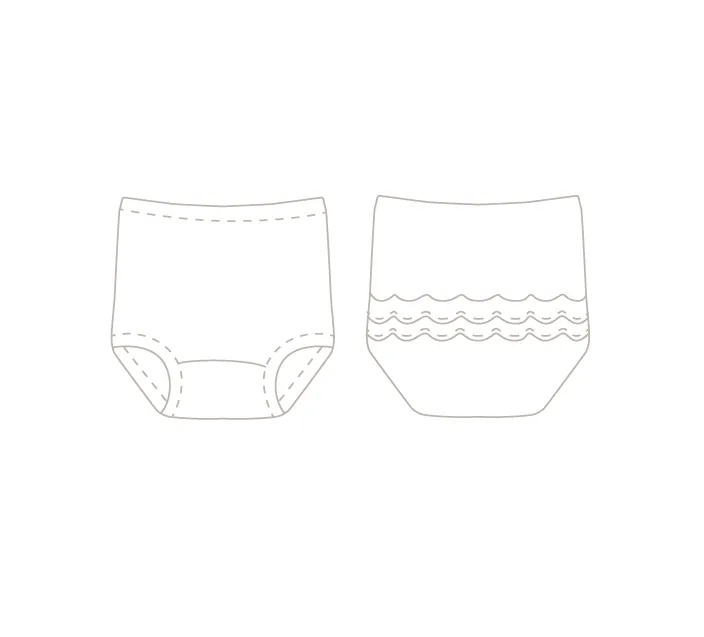 Ranita Infantil Volantes