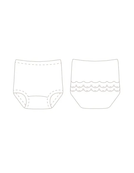 Ranita Infantil Volantes