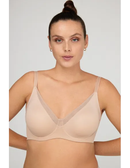 Sujetador Alba Reductor Con Aros Y Sin Relleno Copa C.