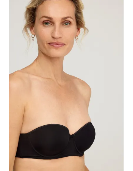 Sujetador Natalia Con Relleno Y Aros, Escote Copa C