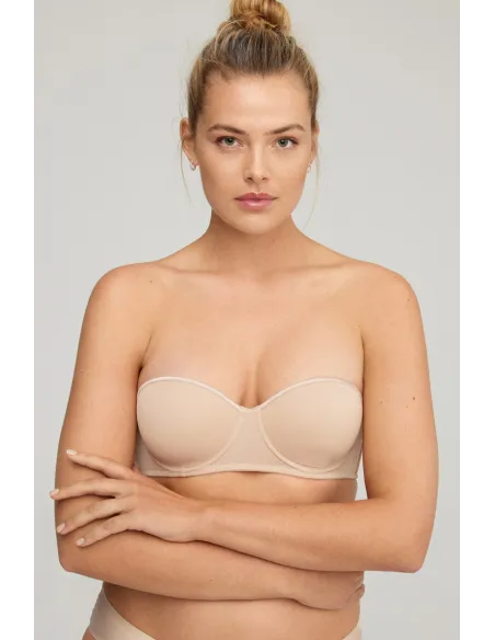 Sujetador Natalia Con Relleno Y Aros, Escote Copa C