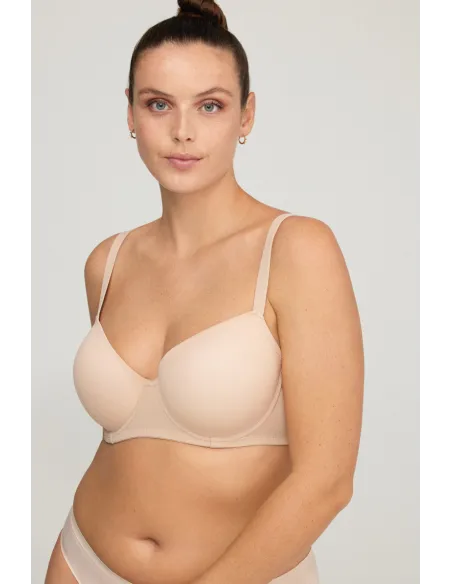 Sujetador Julia Con Relleno Fino Y Aros Copa C.