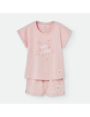 Pijama Niña M/C P/C Make A Wish