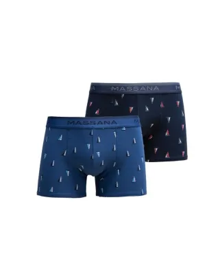 Pack 2 Boxers Estampado"Velero"