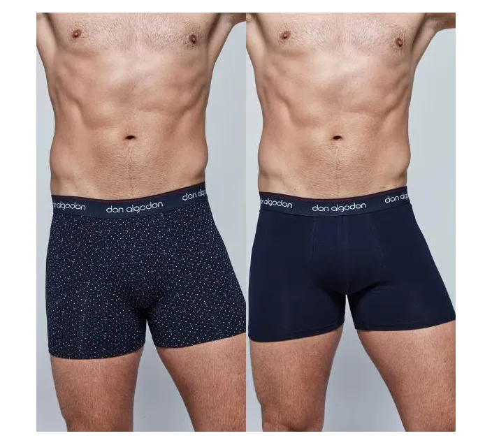 Pack 2 Boxer Cro Algodon Fantasia Pb703