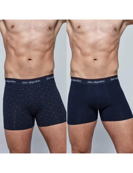 Pack 2 Boxer Cro Algodon Fantasia Pb703