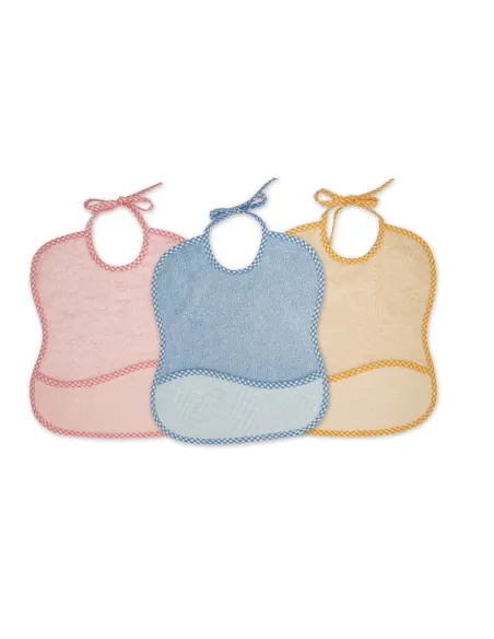 Babero Punto De Cruz Color