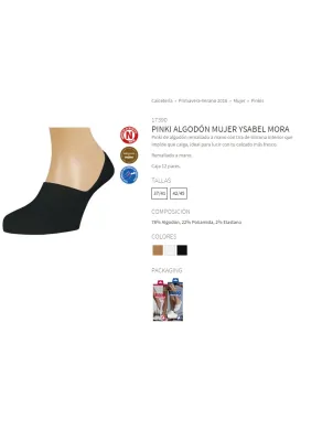 Calcetin Piki Unisex Invisible