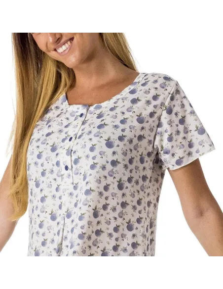 Camison Sra Manga Corta Frutas