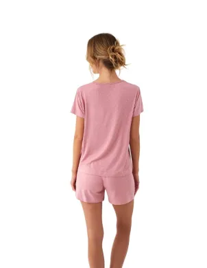 Pijama Sra M/Corta Viscosa Puntos 2