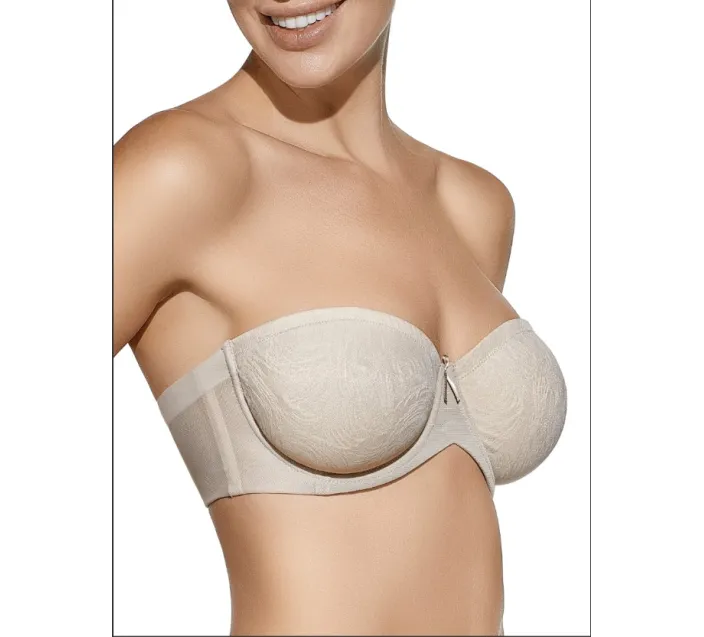 Sujetador Sra "Sandra C" Tules Aro Sin Tirantes