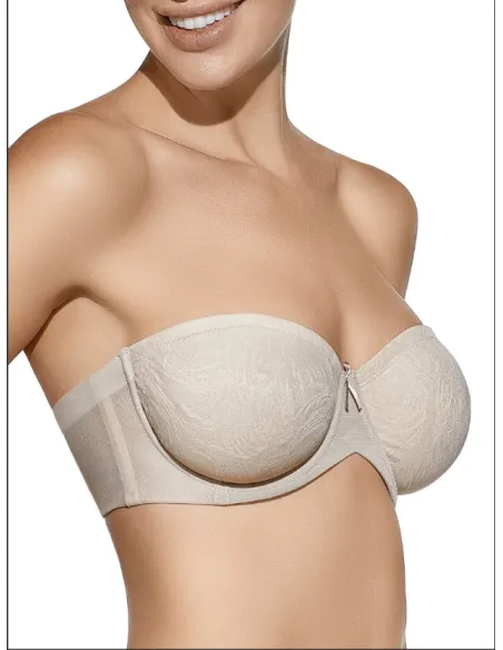 Sujetador Sra "Sandra C" Tules Aro Sin Tirantes