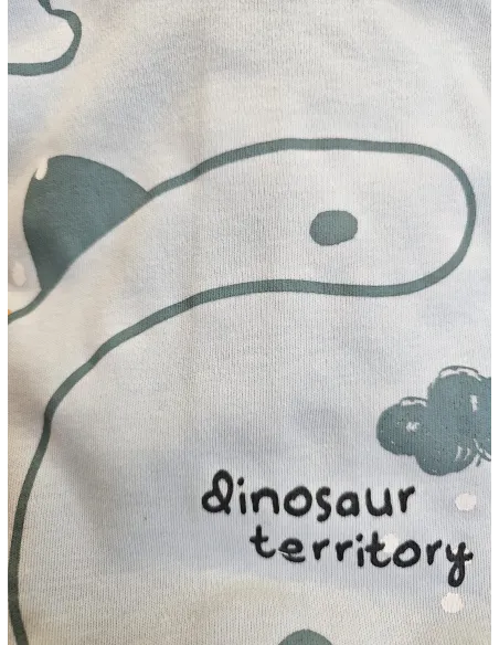 Pelele M/Larga Interlock Dinosaur Territory