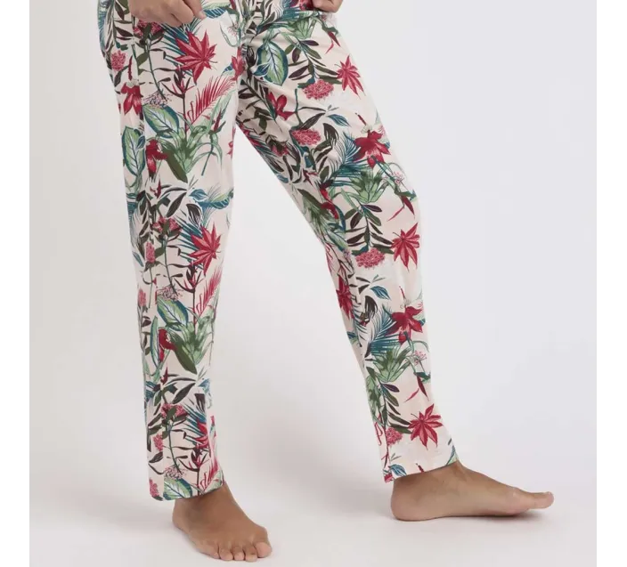 Pijama Sra M/C P/Largo Tropical Spirit