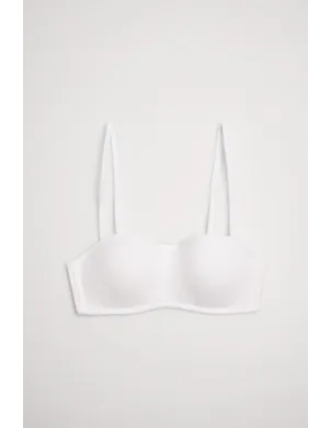 Sujetador Bandeau Copa A Relleno Sin Aro