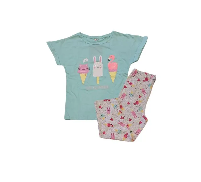 Pijama Niña M/C Pant Pirata Ice Cream