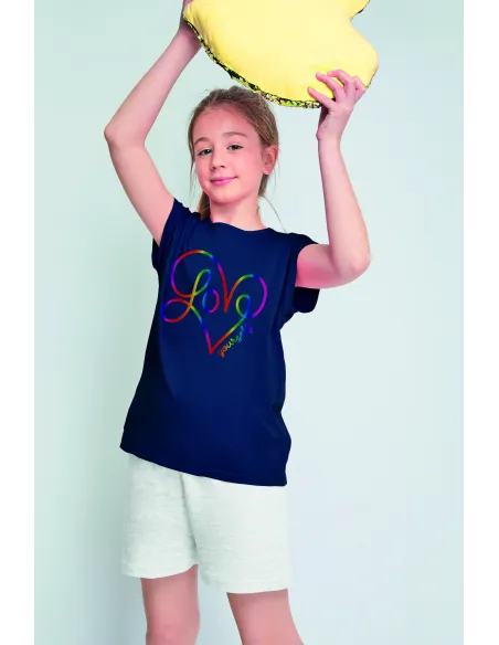 Pijama Niña M/C P/C Love Joy