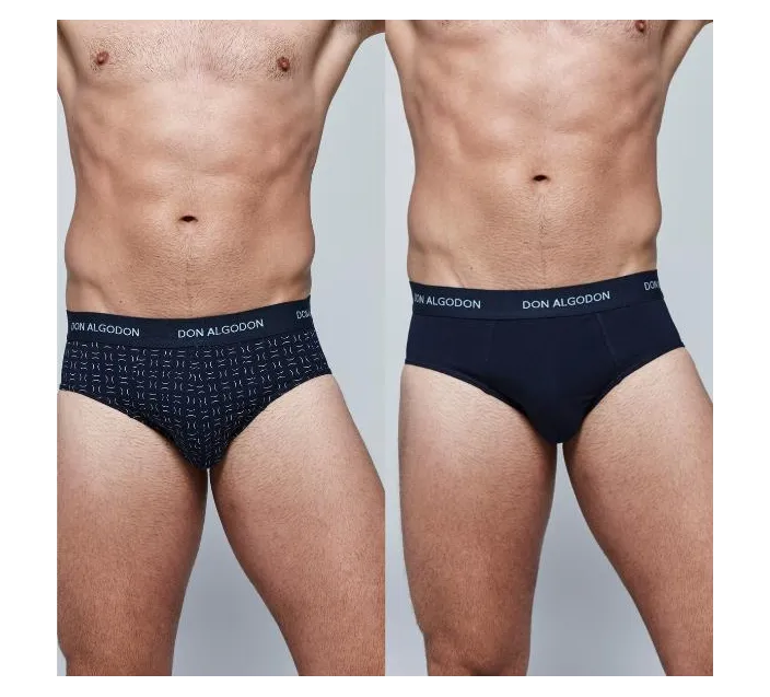 Pack 2 Slips Cro Algodon Fantasia Ps703