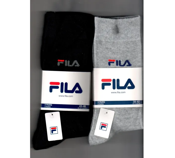Pack 3 Calcetines Cro Fila Alto Fino