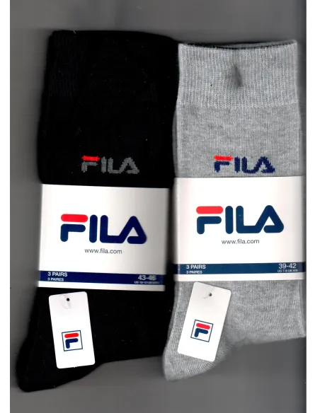Pack 3 Calcetines Cro Fila Alto Fino