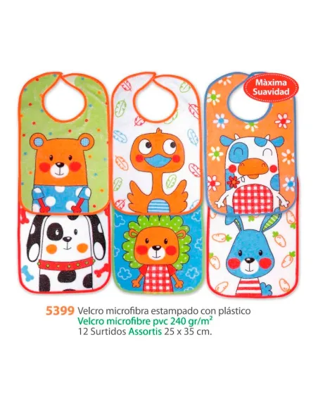 Babero Est Velcro Micro