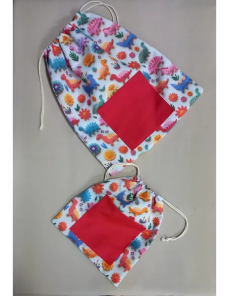 Bolsa Mi Ropita Bolsillodinos & Wow