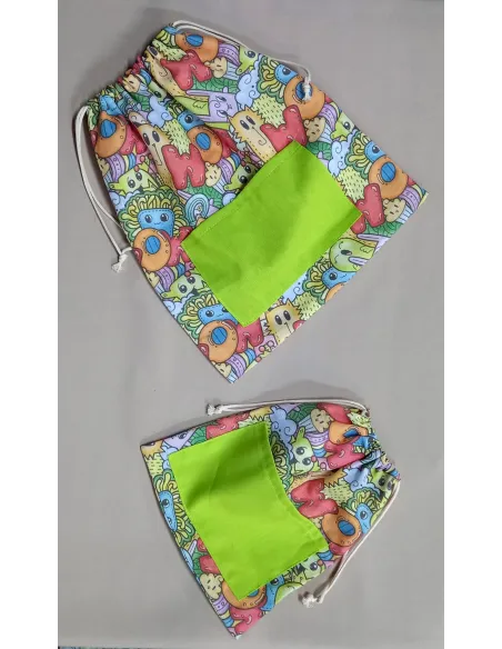 Bolsa Mi Ropita Bolsillodinos & Wow
