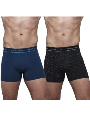 Pack 2 Boxer Cro Algodon Fantasia Pb707