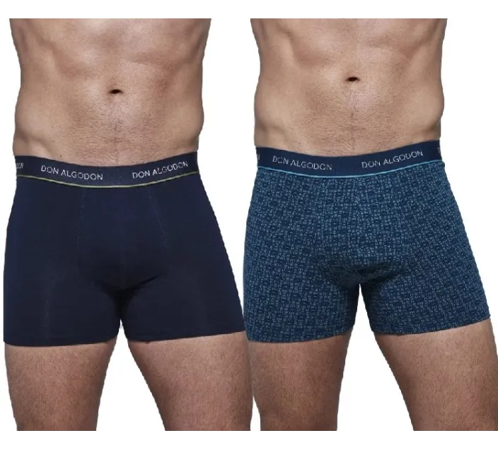 Pack 2 Boxer Cro Algodon Fantasia Pb707