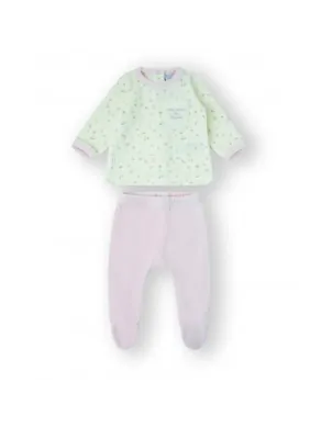 Conjunto Niña Polaina Tundosado