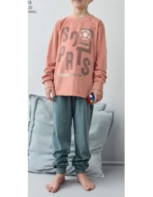 Pijama Niño M/L P/L Sports Tundosado