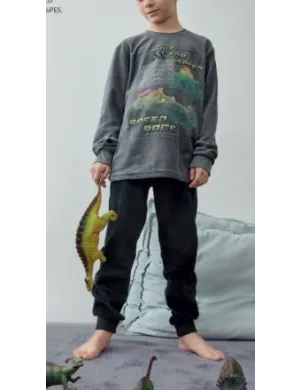 Pijama Niño M/L P/L Speed Tundosado