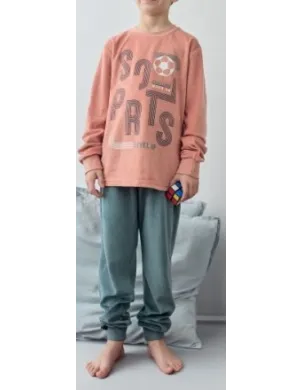 Pijama Niño M/L P/L Sports Tundosado