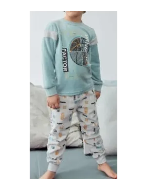 Pijama Niño M/L P/L Winner Tundosado