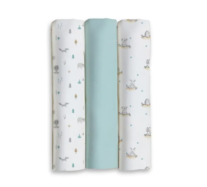 Pack 3 Gasas Fantasia Jungla 80x80