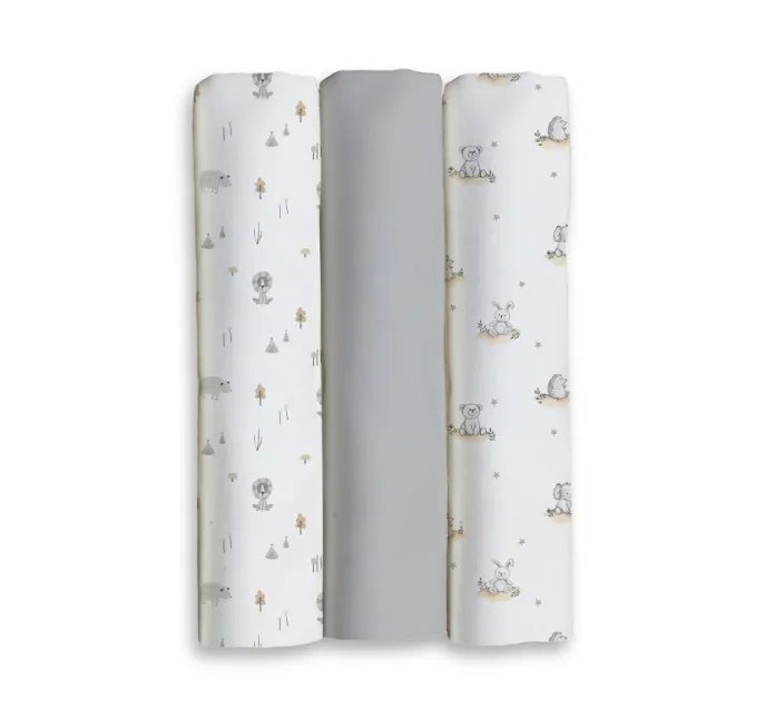 Pack 3 Gasas Fantasia Jungla 80x80