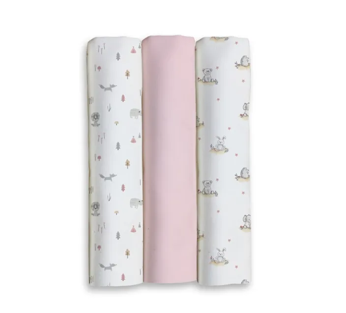 Pack 3 Gasas Fantasia Jungla 80x80