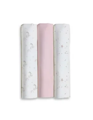 Pack 3 Gasas Fantasia Conejitos 80x80 2