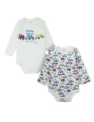 Pack 2 Bodis Bebe M/Larga Bruum Bruum