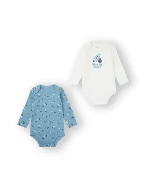 Pack 2 Bodis Bebe M/Larga Cohete