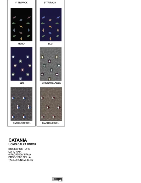 Calcetin Cro Fantasia Algodon Calido