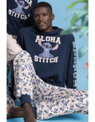 Pijama Cro M/L Admas Aloha Lilo&Stich