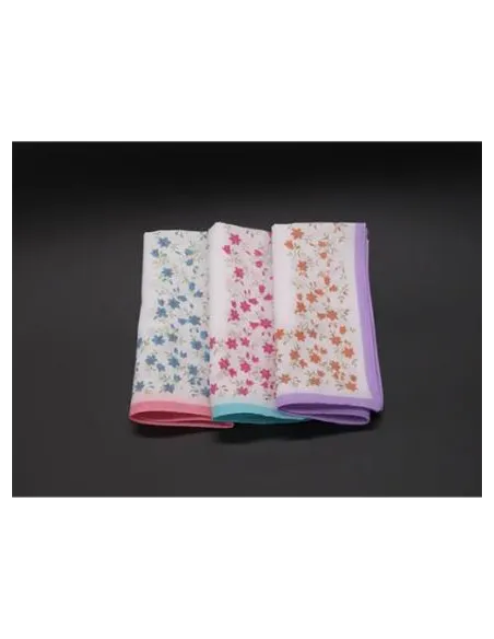 Pack 12 Pañuelos Sra Estampado Bali 30x30