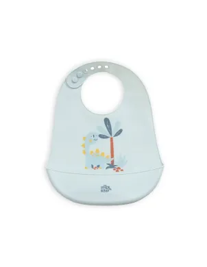 Babero Silicona Dino 2