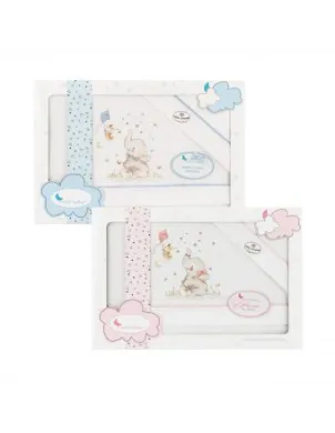 Triptico Cuna 120x60 100%Cotton Elefante